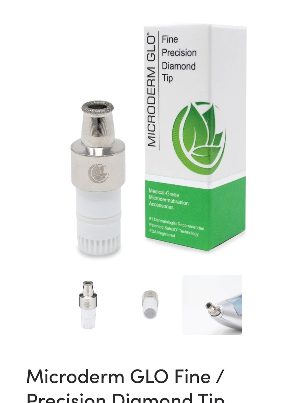 Precision Diamond Tip - White & Silver